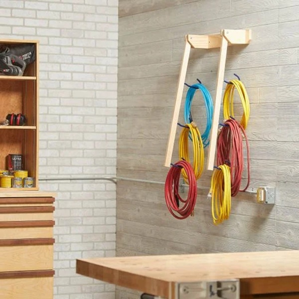 Garage Cord Rack