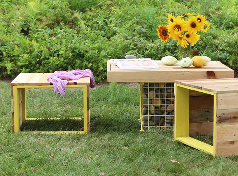 Garden Table and Chairs from A Piece of Rainbow