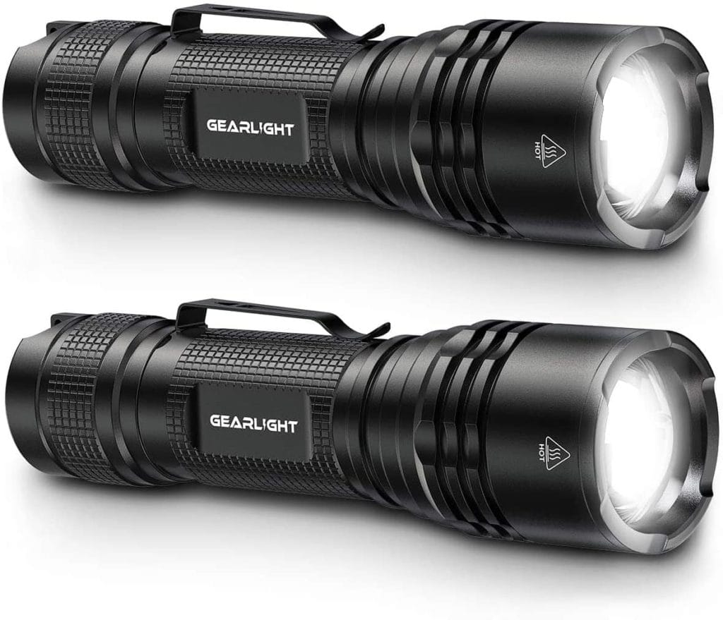 GearLight TAC LED Tactical Flashlight