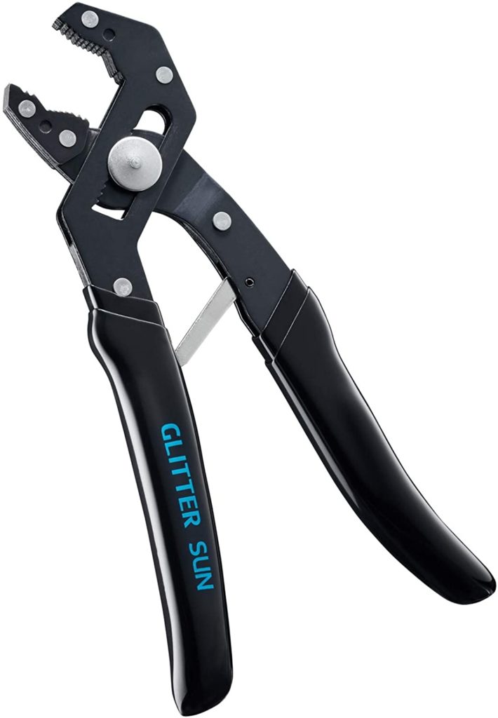 Glitter Sun V-Notch Self Adjusting Pliers