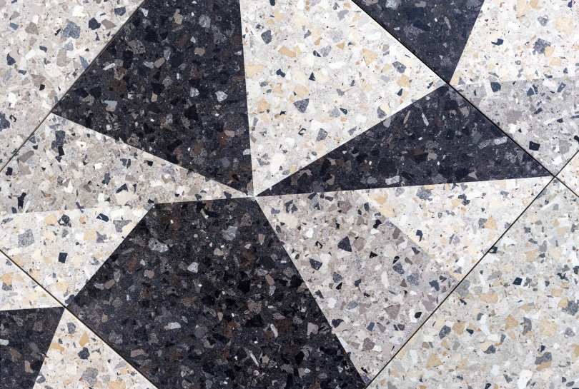 gray porcelain tiles