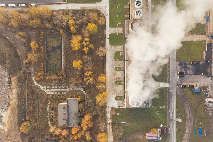 GreenHouse Carbon Dioxide Factory Smoke