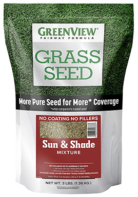 GreenView Fairway Formula 2829336 Sun and Shade Grass Seed Mixture
