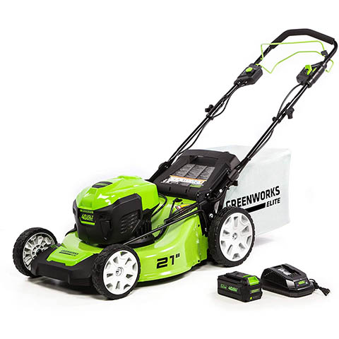 Greenworks M-210-SP Self-Propelled Mower