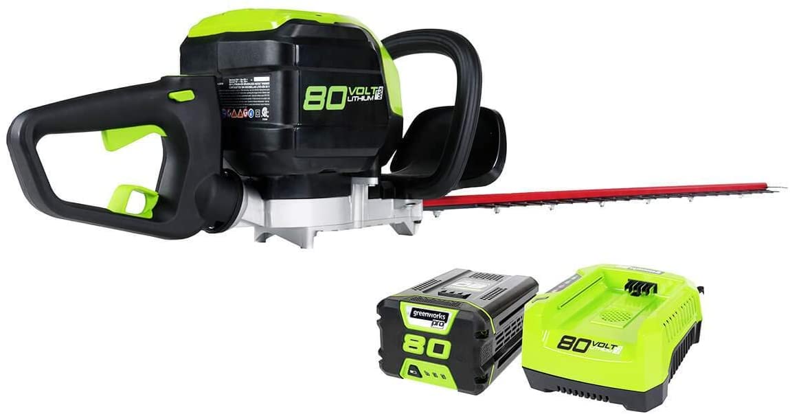 Greenworks PRO GHT80321 Cordless Hedge Trimmer