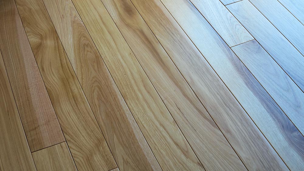 Hickory wood flooring