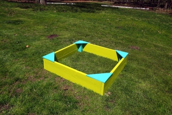 Easy DIY Sandbox by Creating My Happiness
