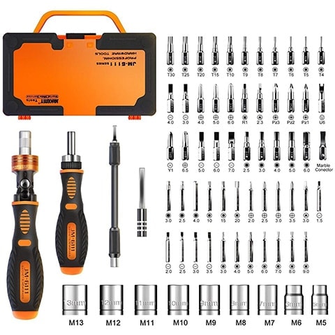 Jakemy Home Rotatable Ratchet Screwdriver