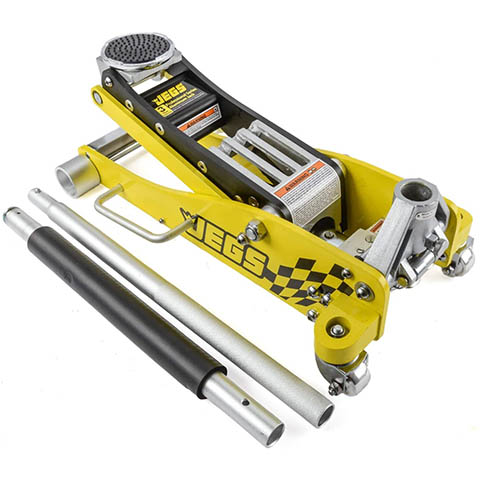 JEGS 80077 Low-Profile Aluminum Floor Jack