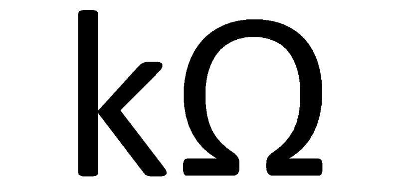 kilo ohms