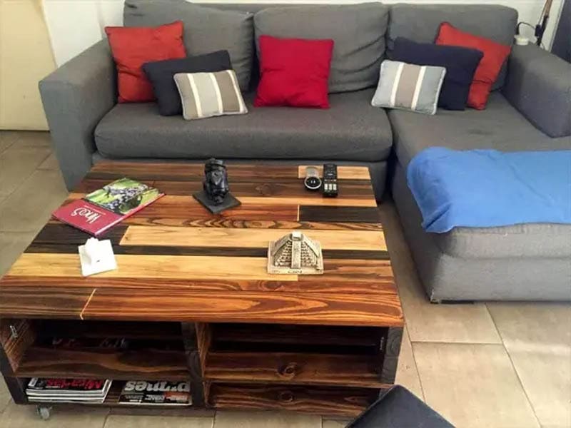 Lift Top Coffee Table From 101 Pallets