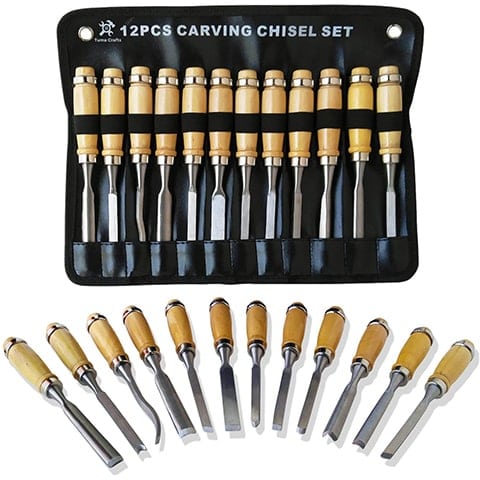 MARKETTY Professional Wood Carving Chisel Set