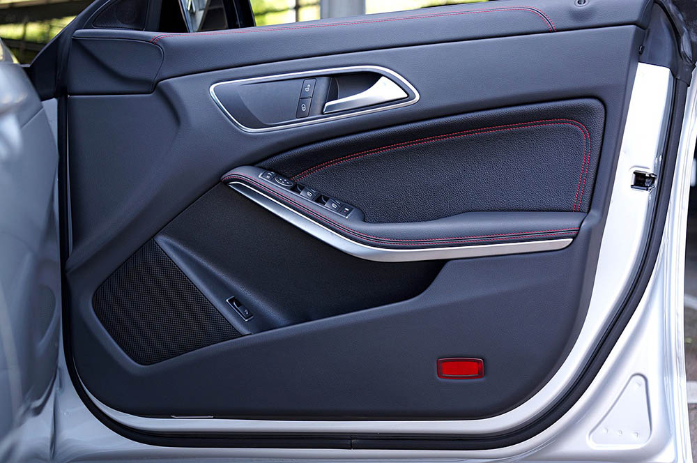 mercedes benz car door interior