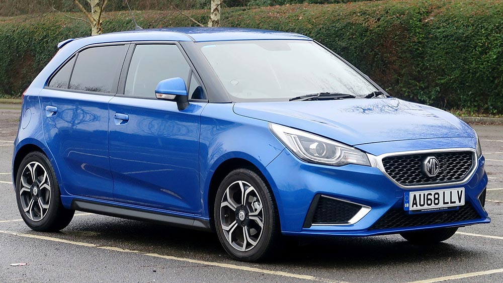 MG3 Exclusive registered January 2019 1498cc (cropped)