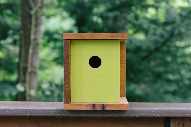Mid Century Modern Birdhouse