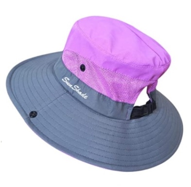 Muryobao Women's Ponytail Sun Hat