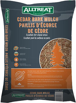 Natural Cedar Bark Garden Mulch