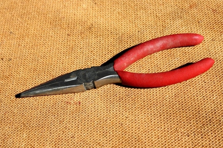needle nose pliers