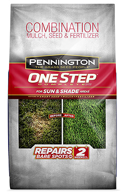 Pennington 100086822 Complete One Step Sun and Shade Bare Spot Grass Seed