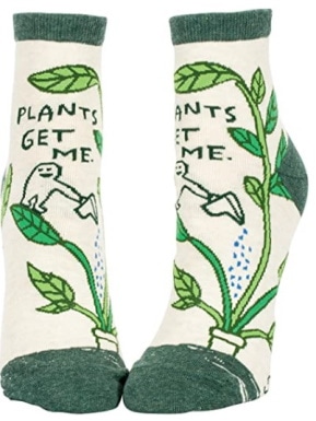 Plants Get Me Socks