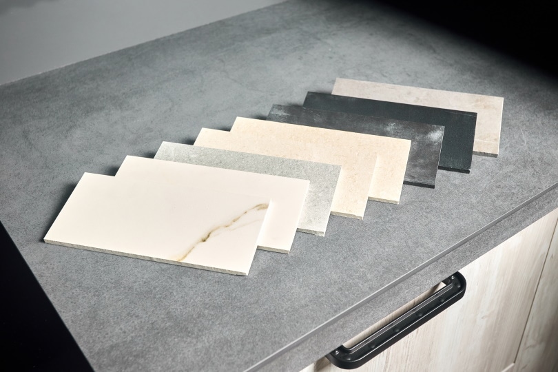 porcelain tiles