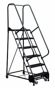 Portable warehouse ladder