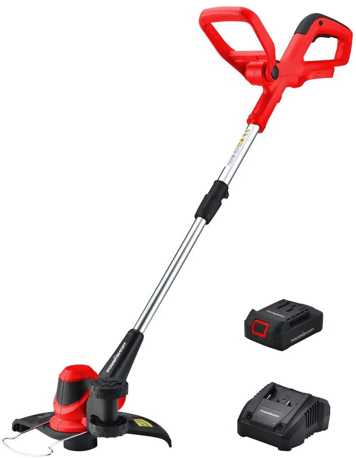 PowerSmart 20 Volt Lithium-Ion Cordless String Trimmer:Edger