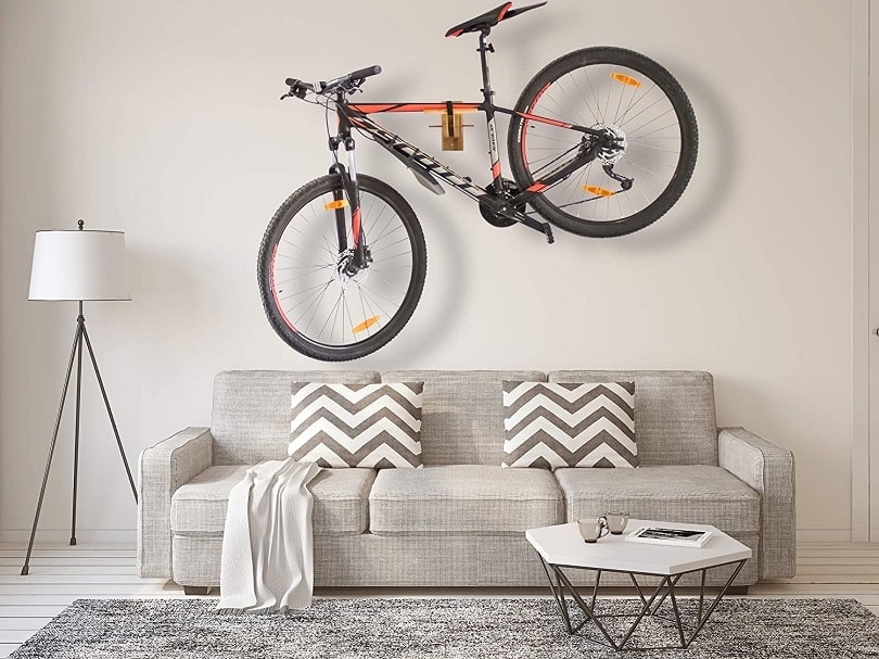Pureboo Wood Wall Mount Bike Rack 810
