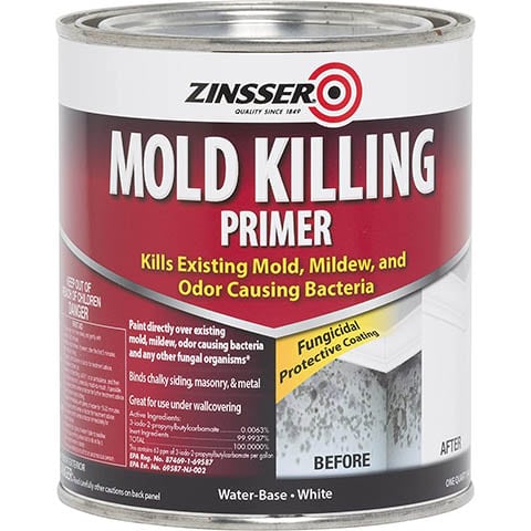 Rust-Oleum 276087 Mold Killing Primer Quart White