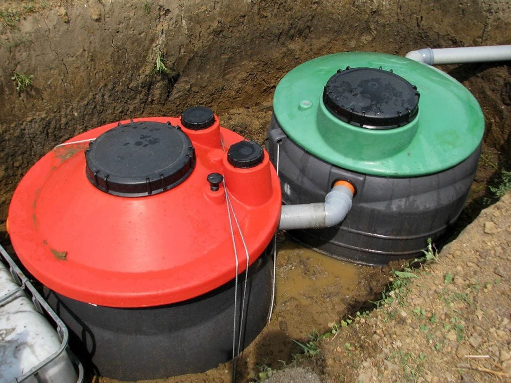 Septic system instalation