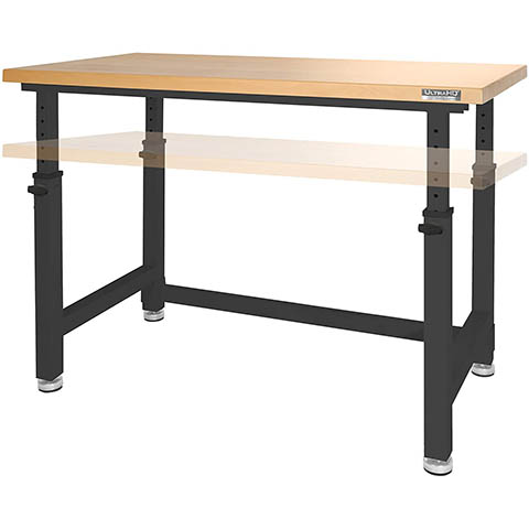Seville Classics UltraHD Wood Top Workbench