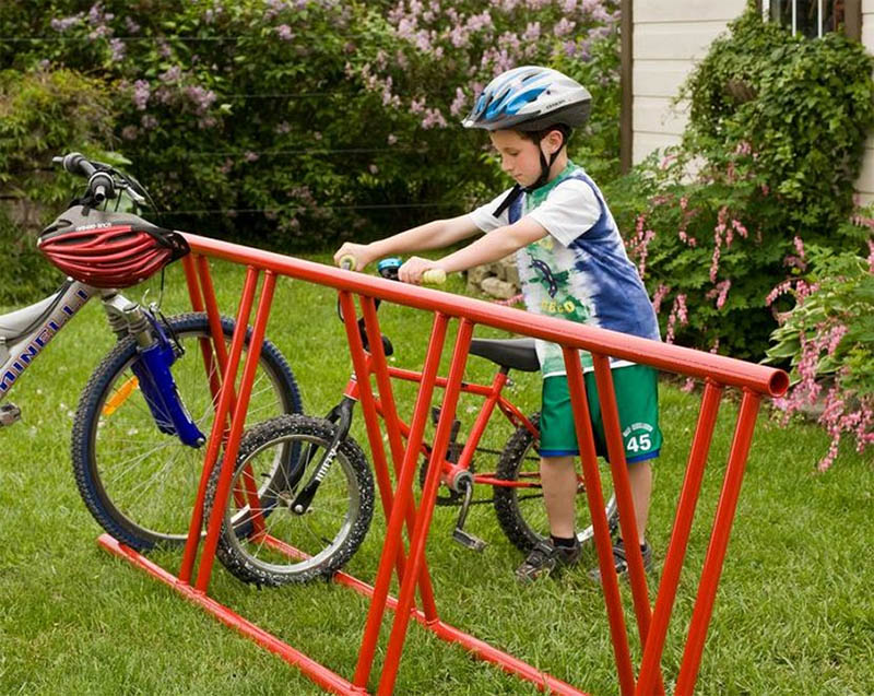 Simple Bike Rack From Family Handyman