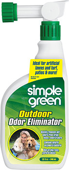 Simple Green Outdoor Dog