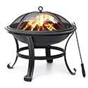 SINGLYFIRE 22-inch Fire Pit for Outside