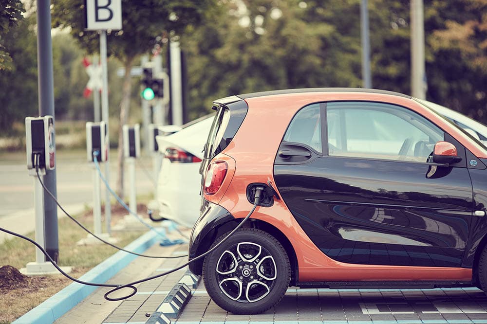 small electric car charging
