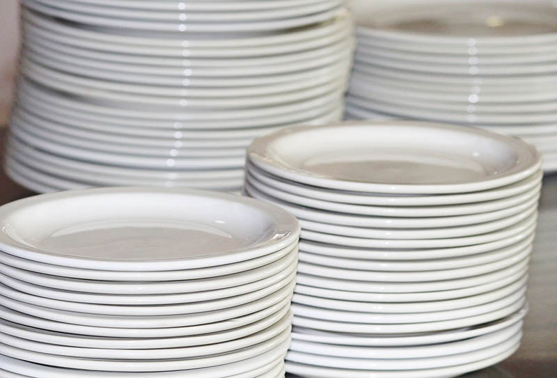 Stack of plates