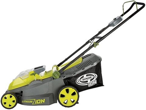Sun Joe iON16LM Brushless Cordless Lawn Mower