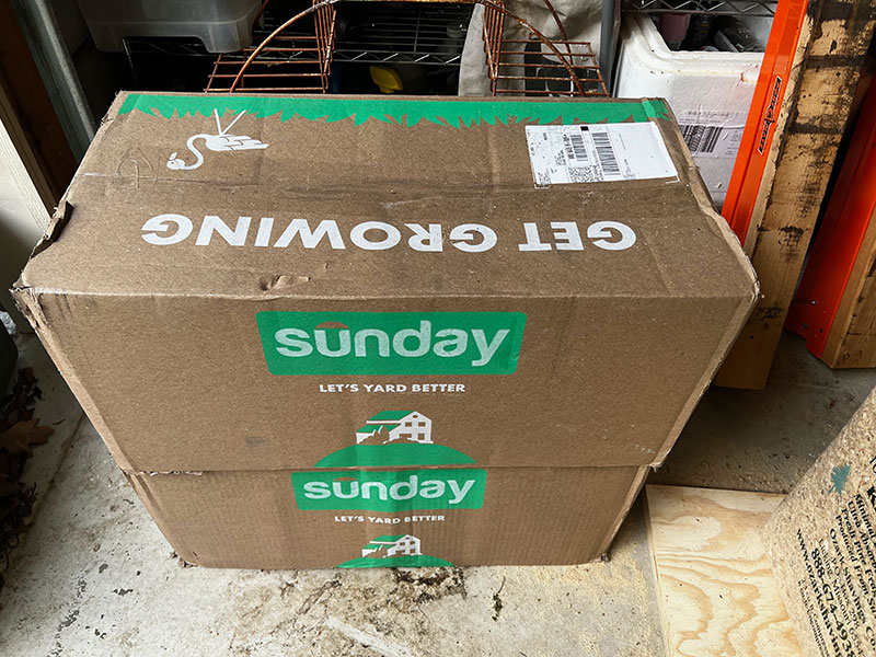 sunday lawn care boxes