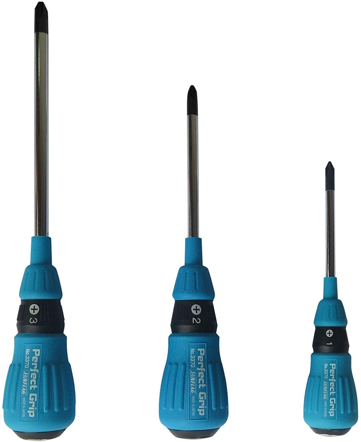 Sunflag +1 +2 +3 JIS Screwdrivers
