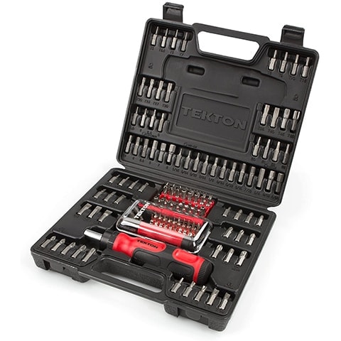 TEKTON 2841 Everybit Ratchet Screwdriver Set