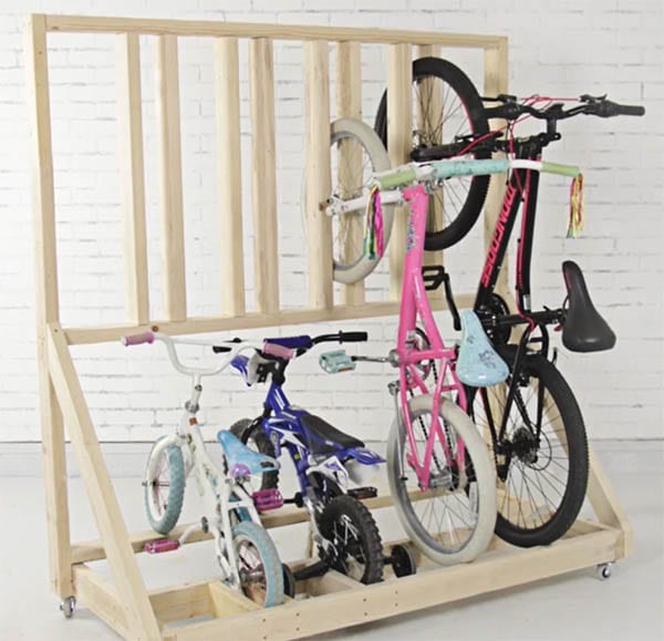 This Old House Mobile Bike Rack