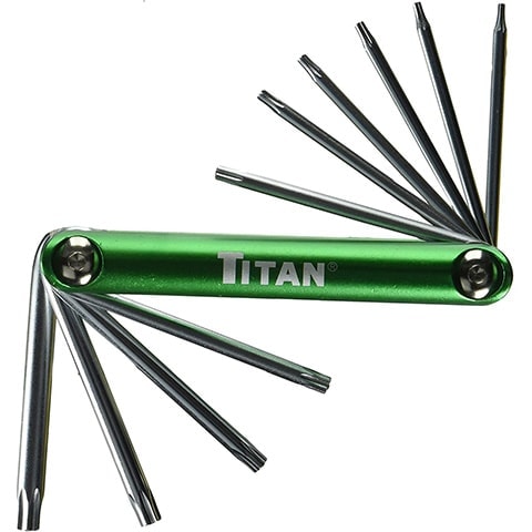 Titan 12710 Tamper Proof Star Key Set