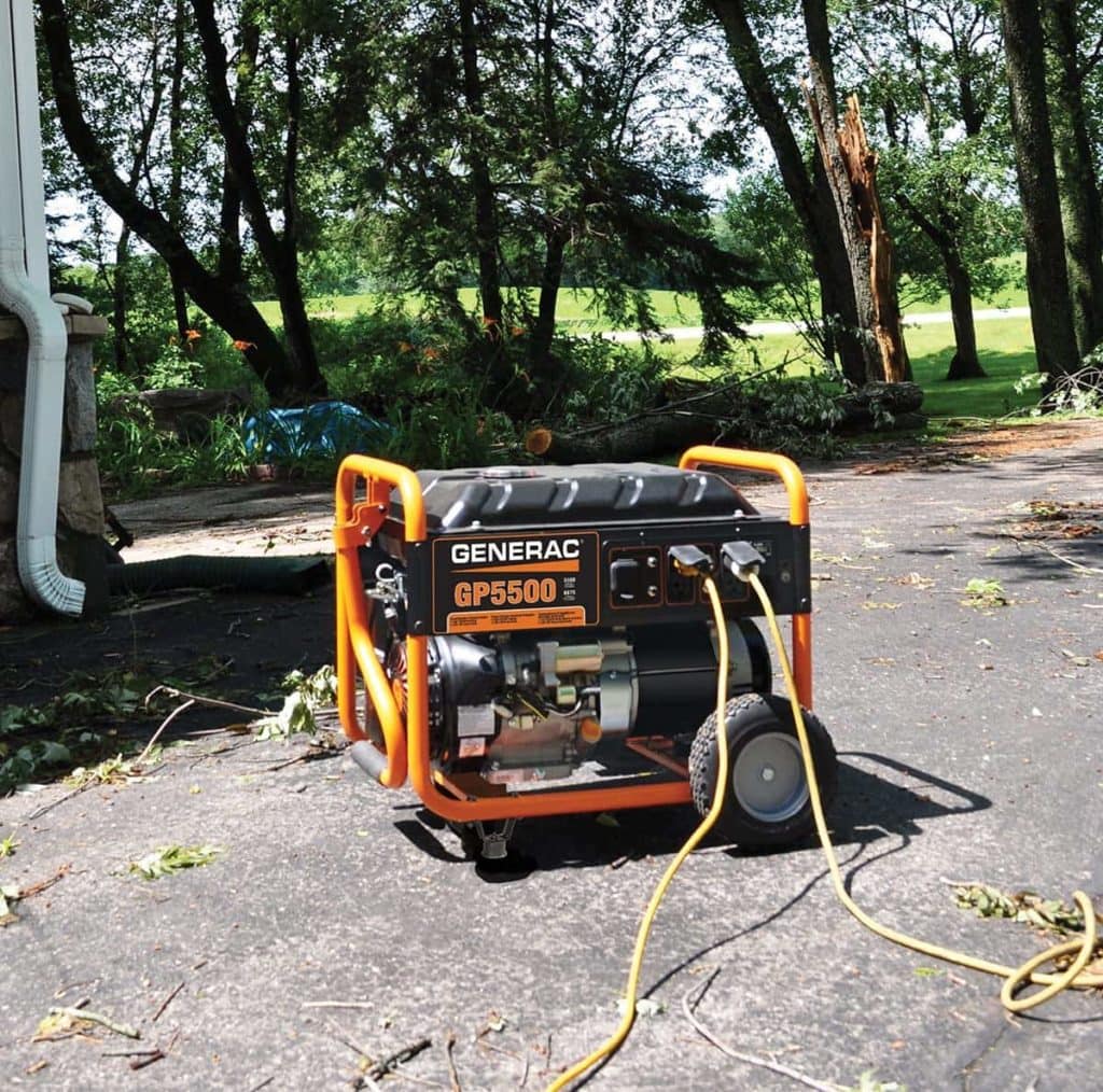 using Generac 5939 Portable Generator