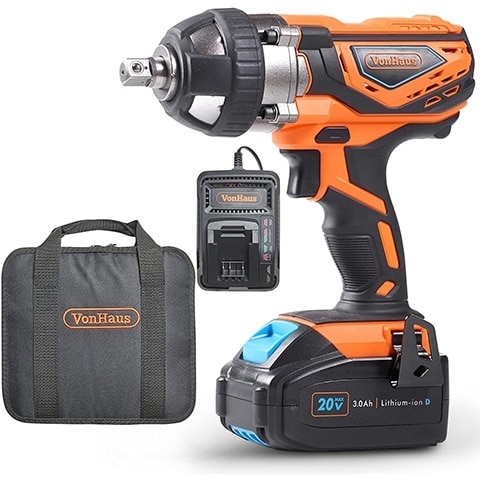 VonHaus 9100012 MAX Cordless Impact Wrench