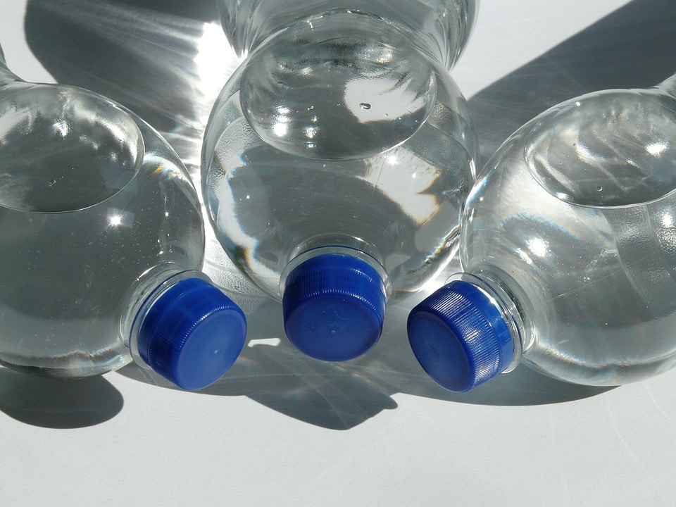 water bottles