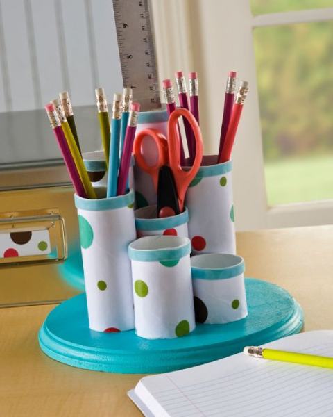 Ways to Reuse Paper Towel and Toilet Paper Rolls
