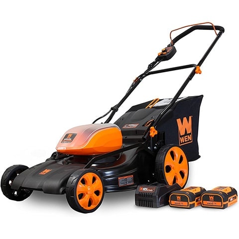 WEN 40439 Cordless 3-in-1 Electric Lawn Mower