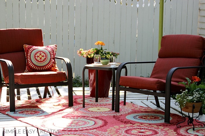 Wood Pallet Deck