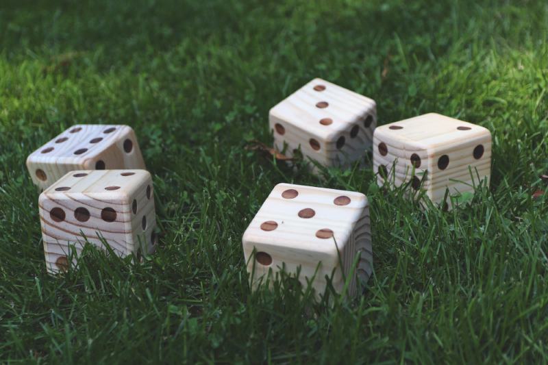 Wooden dice