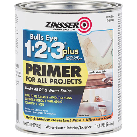 Zinsser Rust-OLEUM 249933 1-2-3 Plus Quart
